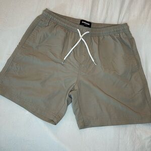 RSQ brand nylon shorts from Tilly’s